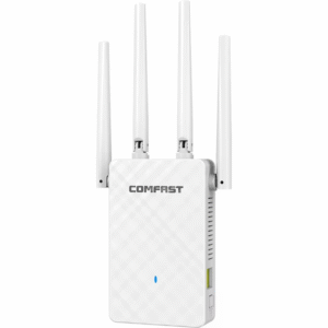 Comfast CF‑WR306S – Répéteur Wi‑Fi 2.4 GHz 300 Mbps