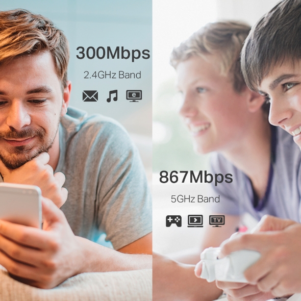 TL6-RE305 - TechMarket SN TP-Link RE305 – Répéteur Wi‑Fi AC1200