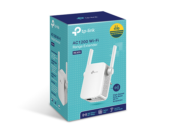 TL8-RE305 - TechMarket SN TP-Link RE305 – Répéteur Wi‑Fi AC1200
