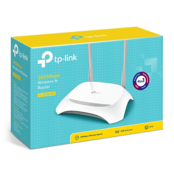 TP-Link TL-WR840N – Routeur WiFi N300 Mbps 4 ports LAN + WPS 4-en-1