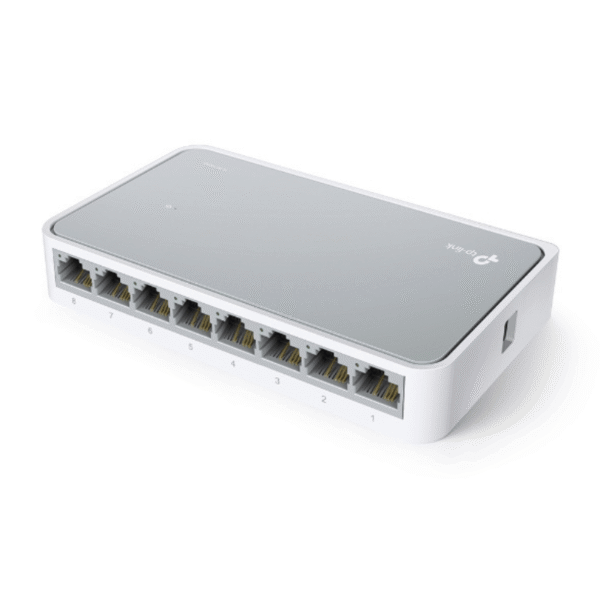 TP-Link TL-SF1008D – Switch Ethernet 8 ports 10/100 Mbps Desktop Plug & Play