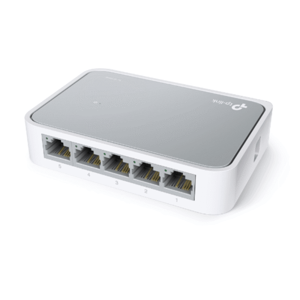 TP-Link TL-SF1005D – Switch Ethernet 5 ports 10/100 Mbps Ultra-Compact Plug & Play