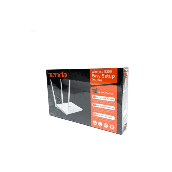 Tenda F3 – Routeur WiFi N300 Mbps 3 Antennes 5 dBi