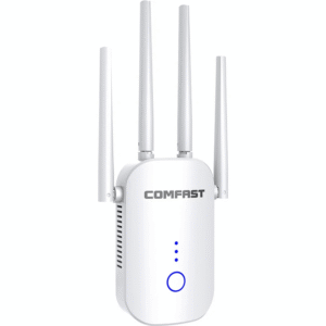 COMFAST CF-758AC V2 – Répéteur WiFi AC1200 Dual Band 1200 Mbps 4 Antennes