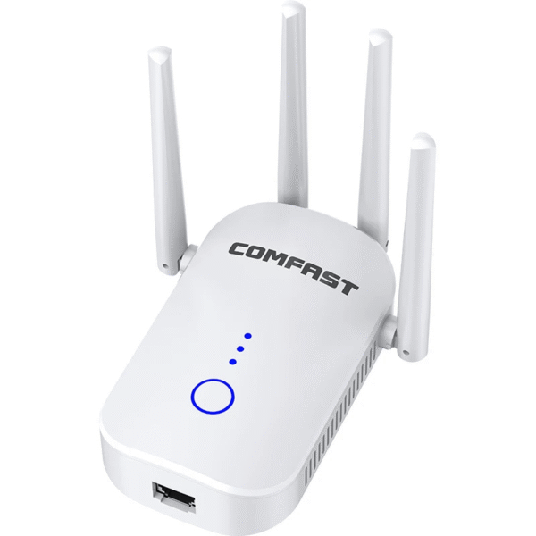 COMFAST CF-758AC V2 – Répéteur WiFi AC1200 Dual Band 1200 Mbps 4 Antennes