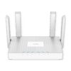 Routeur WiFi Cudy WR1300E AC1200 blanc avec 4 antennes externes, vue de face